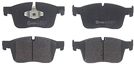 BREMBO Bremsbelagsatz, Scheibenbremse P36031 | Kompatibel mit: JAGUAR F-PACE, I-PACE, XE, XF II, XF SPORTBRAKE, LAND ROVER RANGE VELAR