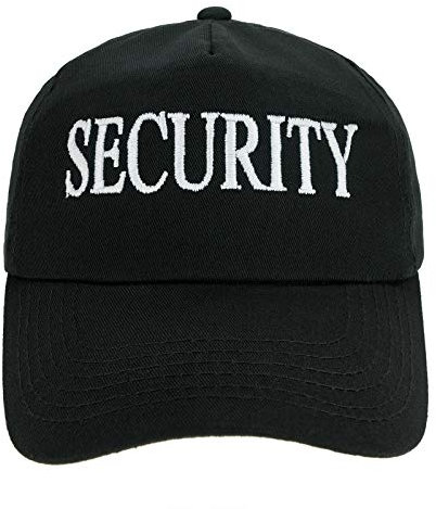 4sold Jungen Männer Frauen 100% Baumwolle Kapitän Yachting Baseball Cap Inschrift Schriftzug Sonne Sommer Hut Schwarz Weiß - Security,Kids