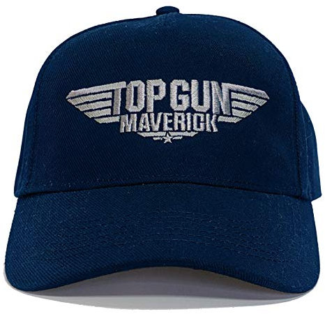 Top Gun Maverick Embroidered Baseball Cap - Navy Blue