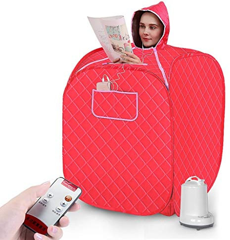 GCCG Portable Sauna, Bagno Turco casa Sauna a Vapore, Tenda da Campeggio Leggero, Individuale Vapore Full Body Spa for la Perdita di Peso Detox Terapia