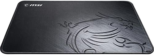 MSI Tappetino per mouse da gioco con superficie tessile antiscivolo, base in gomma naturale, spessore 3 mm (Agility GD21)