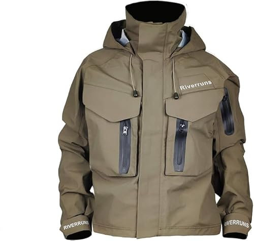 Riverruns Angel-Watjacke, atmungsaktiv, Outdoor-Fliegenfischen, Regenmantel