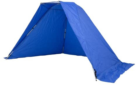 Shakespeare SALT Beach Shelter Clear Top, Tent, Shelters, Sea - Surfcasting Fishing, Unisex, Blue, 140150x270cm