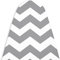 Encasa Homes di ricambio Copri asse da stiro con imbottitura in feltro da 3 mm, coulisse di serraggio (si adatta a schede Medium di 125 x 46 cm) riflettente al calore, stampato - Zigzag