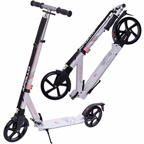 Apollo 200mm Wheel City Scooter - Spectre Pro | Luxus Cityroller mit Doppel Federung, | City-Roller klappbar und verstellbar | City Roller für Kinder | Roller für Erwachsene | Kinderroller ab 6 Jahre