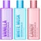 Escentuals Damen Candy Cloud Körpernebel, Vanilla, White Musk and Candy bodyspray Gemischte Duftbündel 250ml (3er-Pack)