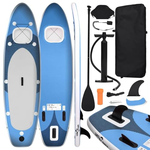 vidaXL SUP Board Set Aufblasbar Stand Up Paddle Surfboard mehrere Auswahl