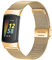 Gheper Metallband Kompatibel mit Fitbit Charge 5 Mesh Woven Edelstahl Smartwatch Armbänder Ersatzarmband