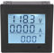 Multímetro Amperímetro Voltímetro DC 6-200V Monitor de Voltios con Función de Alarma Voltímetro Digital Pantalla LCD Tensión de Corriente Digital Medidor de Energía Monitor de Batería