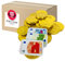 Pere's Candy Bundle für Banknoten und Goldmünzen Schokotaler - Milchschokolade - 765g + Pere's Candy Notepad DIN A7-25 Blatt