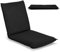 COSTWAY Folding Sofa Bed, 6 Positions Adjustable Lazy Floor Sofa Chair Bed, Padded Reading Gaming Lounge Sleeper Recliner Floor Chair Seat for Living Room, Bedroom and Office (Black)