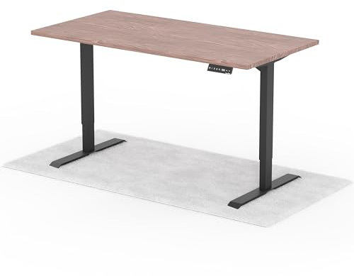 Standable Desk Höhenverstellbarer Schreibtisch 160 x 80 cm I elektrischer Office Table mit 4 Speicherstufen I Schreibtisch höheneinstellbar 70-120 cm I ergonomischer Büro-Tisch