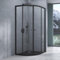 Mai & Mai Box Doccia 100x100x190cm, Cabina Bagno in Cristallo Trasparente con 2 Porte Scorrevoli Ravenna32K Nero