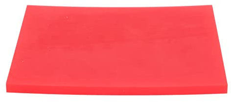 Leder-Stanzmatte, Schneideunterlage, Rot, Perforiertes Schutzbrett, Werkzeug, Stanzmesser, Unterlage, Lederverarbeitung, Stanzmatte, Breit, 9,9 Cm Lang, 14,9 Cm, Langes Stanzen