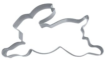 Städter - Premium Ausstechform - Hase springend 6 cm - Einzigartiger Ausstecher - Perfekt für Kreative Backkreationen für Ostern