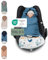 ULLENBOOM Einschlagdecke Babyschale Sommer, Aus 100% OEKO-TEX Materialien - Blau Wale (Made in EU) - Decke für Babyschale & Kinderwagen, Für gängige Kindersitze, ideal für 0 bis 9 Monate