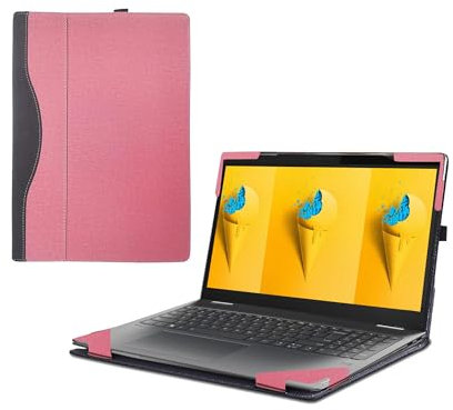 Laptop-Hülle für 2023 Yoga 7i | Yoga 7 16IRL8 /16IAH7/16IAP7 /16AHP9/16IM9 2-in-1 abnehmbare Laptophülle (Rosa, 16 Zoll)