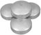 SOLUSTRE 4pièces Capuchons Ronds Pour Poteaux De Clôture Matériau Pour Sécurité Routière Installation Facile Protection Des Poteaux