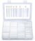 SYF-UN 275PCS Heat Shrink Tubing Kit 3:1 Ratio - Adhesive Lined Waterproof Marine Grade Wire Shrink Wrap Tubing Industrial Heat-Shrink Tubing - Clear