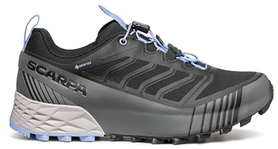 SCARPA Damen Ribelle Run 2 GTX Wasserdicht Gore-Tex Traillaufschuhe - Leichte Performance Trailläufer, Schwarz/Lavender, 39.5 EU