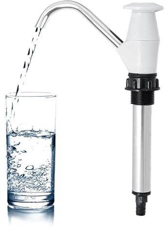 Camping -Laptop -Tap -Pumpe - Externes manuelles System Leichtkompaktes Wasser | -Spender -Behältertank ohne Strom | Accessoire im Freien im Freien