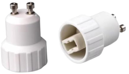 Ysyqkn 2 Stück GU10 auf G9 Lampenadapter Konverter Hitzebeständiger Universallampenadapter