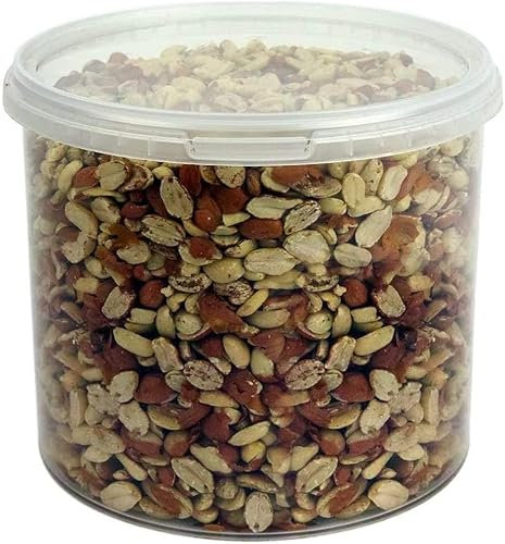 GardenersDream Split Peanuts | Premium Quality Fresh Feed | Garden Wild Bird Nut Food | Aflatoxin Free Mix | Protein Rich, High in Energy Mixture | Nutritious Vitamins and Essential Oils (10L)