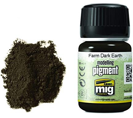 Ammo Mig 3027 Farm Dark Earth Pigment (35ml)