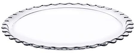 PASABAHCE 5832037 Piatto Torta Maxi Patisserie in Vetro, Cm 37 X 1 H, Glass