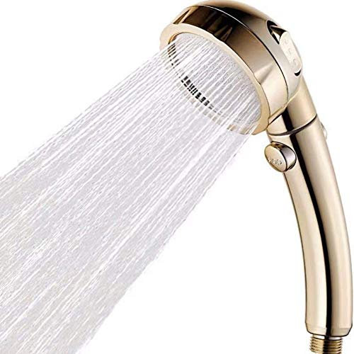 Tokyia Shower Korean Bathroom 3 Functions Abs Chrome Shower Head with Switch Shower head