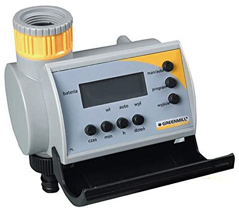 Greenmill GB6980C Controller per Irrigazione Interruttore timer 9 V CC 3/4 e 1 8 Irrigazioni al Giorno