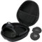 ProCase Headphone Case for Sony Beats Bose JBL JVC Panasonic Mpow, Audio Technica and More, Travel Carrying Hard Headphone Case with 2 Earpad Covers for Over Ear Headphones -Black