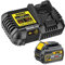 DEWALT Dewalt DCB546 18V/54V XR Flexvolt 6Ah Battery and DCB118 Fast Charger