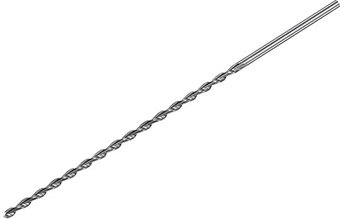 sourcing map HSS(Hochgeschwindigkeitsstahl) gerader Schaft parabolische Spannut Schlangenbohrer Verlängerung 3mm Bohrdmr. 160mm Länge
