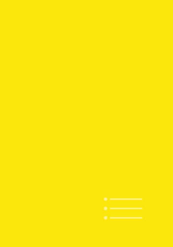 Hardcover Notebook Yellow B5 - 300 pages - 7 x 10 - Premium Quality: hardcover notebook b5 - hardcover notebook yellow - 300 pages - hardcover journal notebook b5 - 7 x 10 - hardcover notebook set