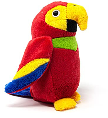 Cornelißen Kuscheltier - Roter Papagei - 15 cm