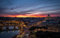 LHJOYSP rätsel Puzzle 3D Puzzle 1000 Teile Stadt Sonnenuntergang Fluss Architektur Römische Brücke Vatikan Italien 75x50cm