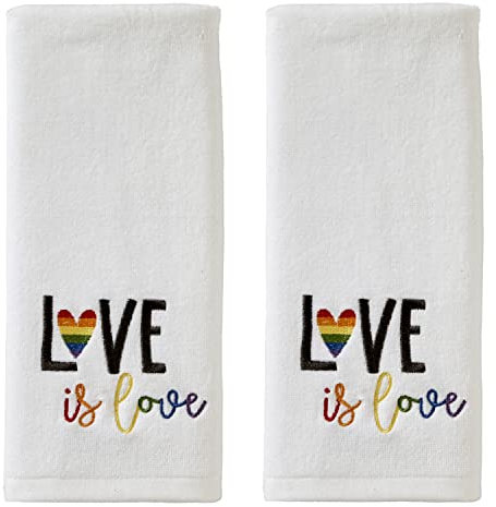SKL Home Love Handtuch-Set, 63,5 x 40,6 cm, 2 Stück