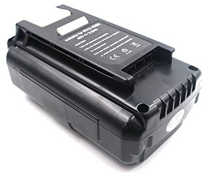 Compatible with Ryobi 40 Volt Battery Lithium ion 5.0Ah 5000mAh Perfectly Replacement Batteries 40V Cordless Drills Chainsaws Reciprocating Saws Circular Saws Power Tools Battery