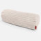 Lounge Pug Nackenrolle Kissen 20 x 55cm Cord Creme Zierkissen Sofakissen Dekokissen