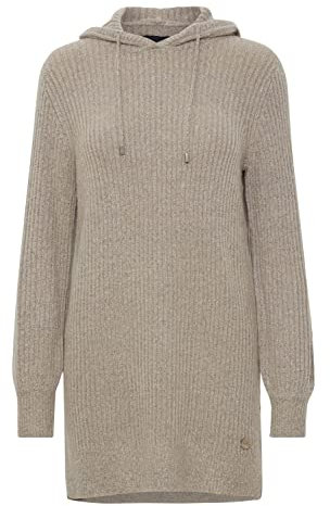 OXMO by OXNorma Damen Langer Kapuzenpullover Hoodie Longpullover mit Kapuze