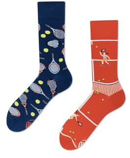 Many Mornings - Grand Slam - Mismatched Socken - Tennis (39-42)
