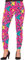 FIESTAS GUIRCA Legging années 80 Fuchsia