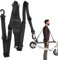 Tragegurt E-Scooter Universal, Darryy Schultergurt Scooter, Universal Tragegurt für E-Scooter, Scooter Schultergurt, Dauerhaft, Einstellbare Länge, Hohe Tragfähigkeit, Energieeinsparung