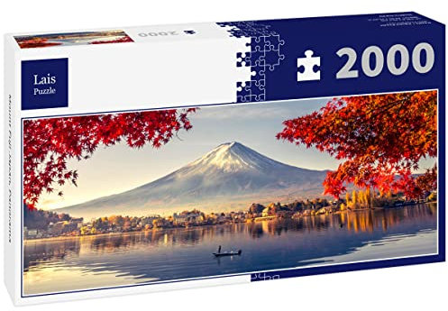 Lais Puzzle Mount Fuji Japan, Panorama 2000 Teile Panorama