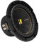 KICKER CompC Subwoofer da 20 cm, 50CWCD84, DVC 4 ohm, 400 Watt di picco: 200 Watt RMS, raffreddamento ad aria forzata, maggiore escursione, auto, camion, SUV, UTV