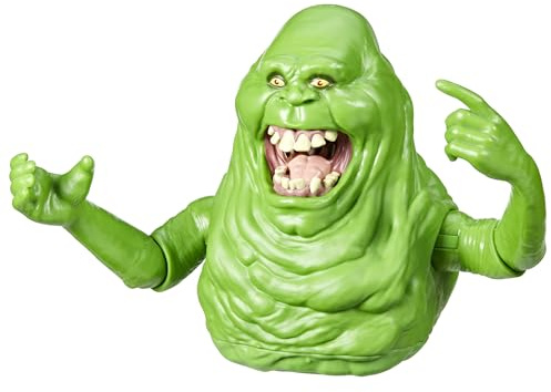 Ghostbusters Squash & Squeeze Slimer Animatronic Spielzeug, 40+ Soundeffekte, Interaktiver 17.8 cm Grüner Geist, Spielzeug ab 4 Jahren