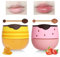 Ceboic 2 Pieza Mascarilla Labial, Almohadillas Labiales Hidratantes, Miel Fresa Lip Mask para el Cuidado de Labios, Regenera e Hidrata Los Labios Secos y Agrietados