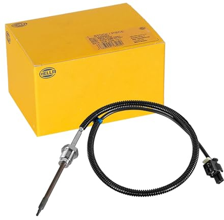 HELLA 6PT 010 376-781 Sensor, Abgastemperatur - 2-polig - geschraubt | 6PT 010 376-781 passend für C-Klasse E-Klasse