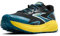 BROOKS Divide 5, Sneaker Uomo, Nero/Celeste/Melo cotogno, 45 EU